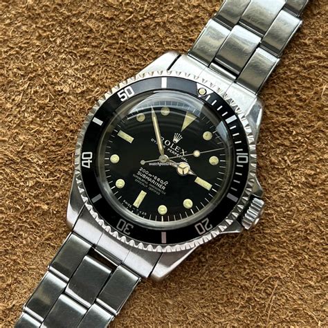 Rolex submariner 5512 meters first